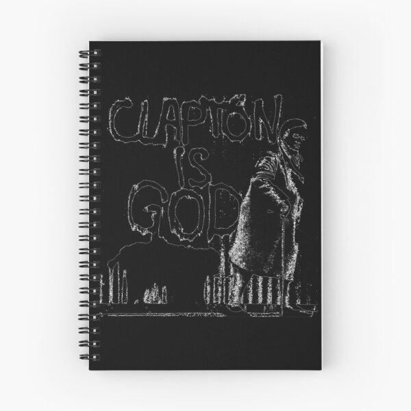 Item preview, Clapton is God - Black on White Essential T-Shirt designed and sold by kaleighA83.