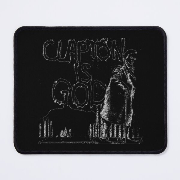 Item preview, Clapton is God - Black on White Essential T-Shirt designed and sold by kaleighA83.