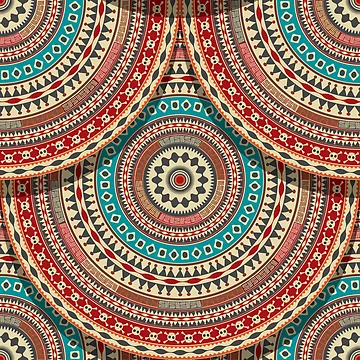 Artwork thumbnail, Aztec pattern by RedTomasB