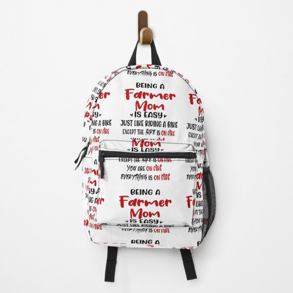 Item preview, Being A Farmer Mom Is Like Riding A Bike Mothers Day Birthday Funny Farmer designed and sold by EasyPrintGift.