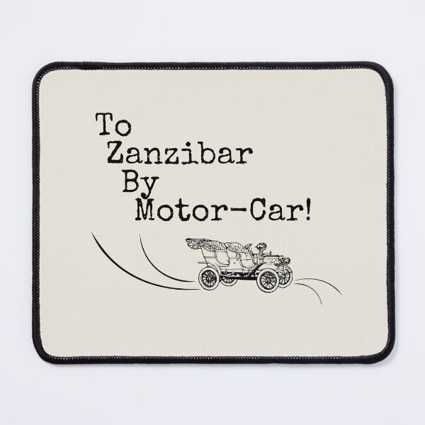 Item preview, To Zanzibar By Motorcar! #2 Black designed and sold by ArtSkeleton.