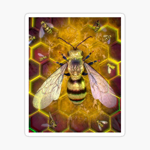 Queen Of The Bees Sticker