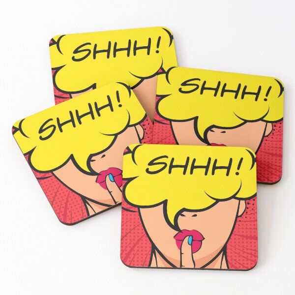 Item preview, Shhh Silent please, stop talking designed and sold by retrippy.