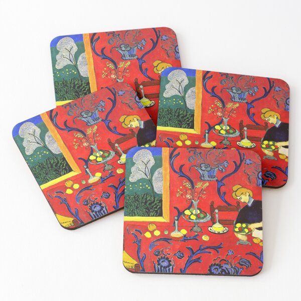 Artikelvorschau, Harmonie in Rot von Matisse - Vintage Art entworfen und verkauft von RickE.