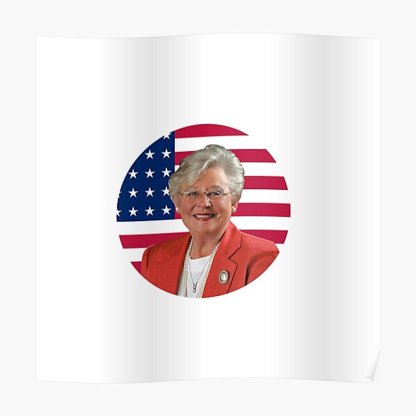 "Kay Ivey American Flag" Poster for Sale by PoliVault Redbubble