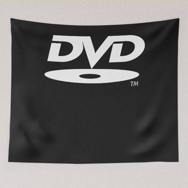 Item preview, White dvd logo classic t shirt designed and sold by lanaelus8016.
