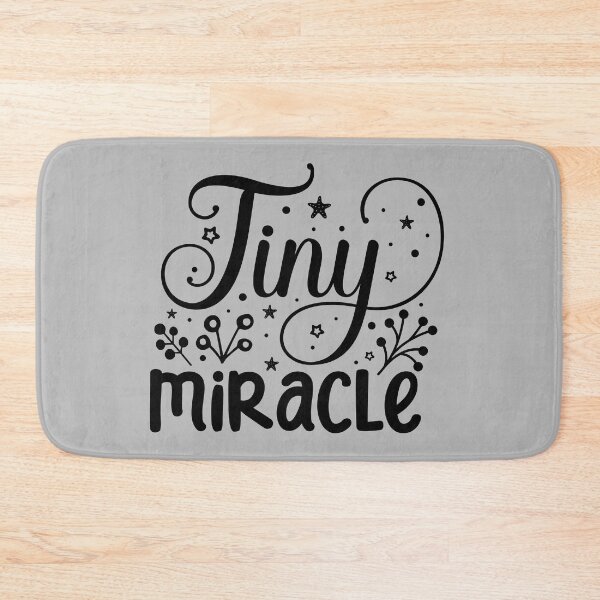 Item preview, tiny miracle , miracle, baby, nicu, preemie, tiny, nurse, hospital, respiratory therapist, premature, rn, neonatal, babies, mom, medical, designed and sold by NAZIMNADIR.