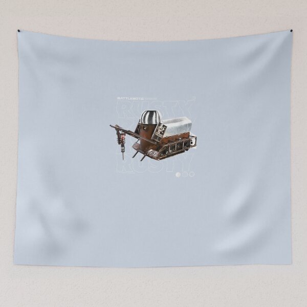 Item preview, BattleBots Rusty Robot Text Stack    Classic T-Shirt designed and sold by AlexanderNord.