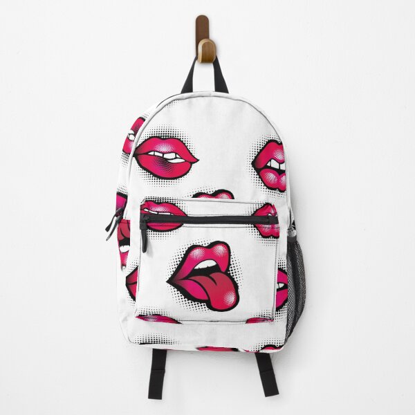 Item preview, Red Lips Stickers pack designed and sold by retrippy.