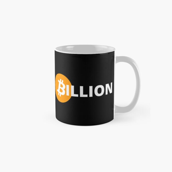 bitcoin billion - crypto bitcoin - crypto art - black classic mugs