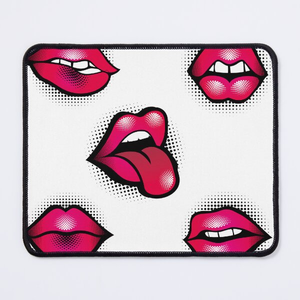 Item preview, Red Lips Stickers pack designed and sold by retrippy.