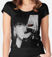Camiseta entallada de cuello redondo Kaneki / Ghoul