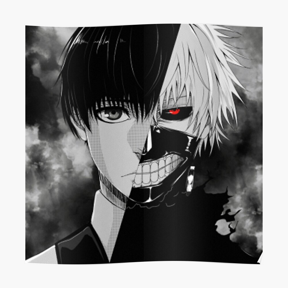 Kaneki Ghoul Sticker By Mars Kun Redbubble