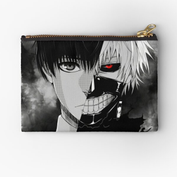 Ghoul Zipper Pouches Redbubble - roblox ro ghoul shuu tsukiyama