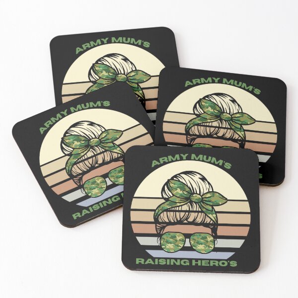 Item preview, Army mums mothers day raising heros designed and sold by amy greaves.