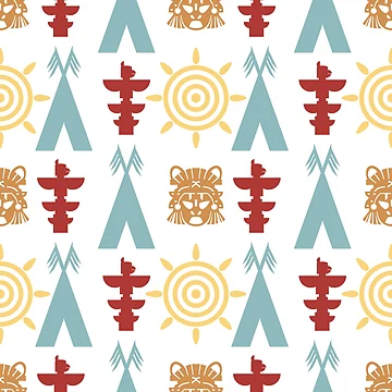 Artwork thumbnail, Aztec pattern by RedTomasB