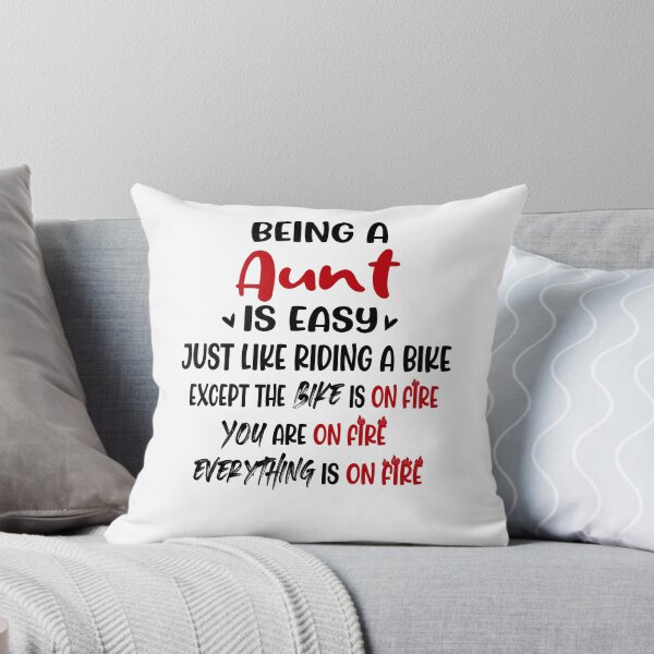 Item preview, Being An Aunt Is Like Riding A Bike Mothers Day Birthday Funny Aunt designed and sold by EasyPrintGift.