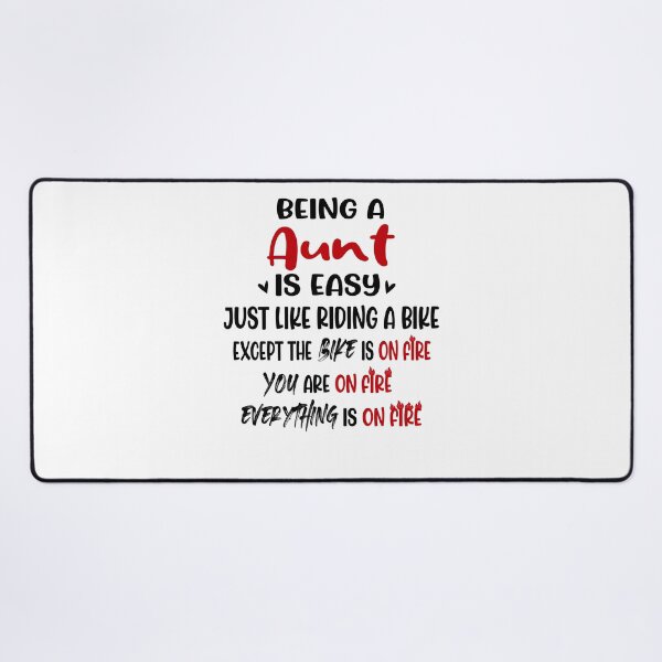 Item preview, Being An Aunt Is Like Riding A Bike Mothers Day Birthday Funny Aunt designed and sold by EasyPrintGift.