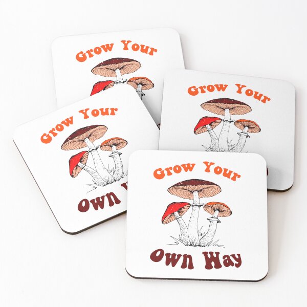 Item preview, Grow Your Own Way, Shroomz designed and sold by SportyDogShop.