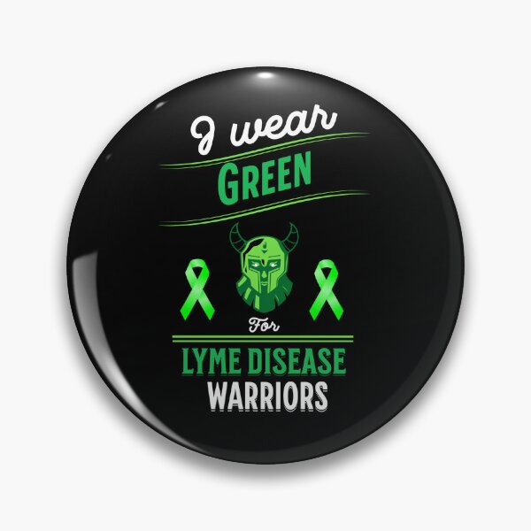 Artikelvorschau, Ich trage Grün für Lyme-Borreliose, Lyme-Krieger entworfen und verkauft von SportyDogShop.