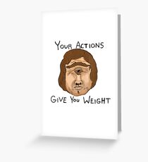Rell the Cyclops Greeting Card
