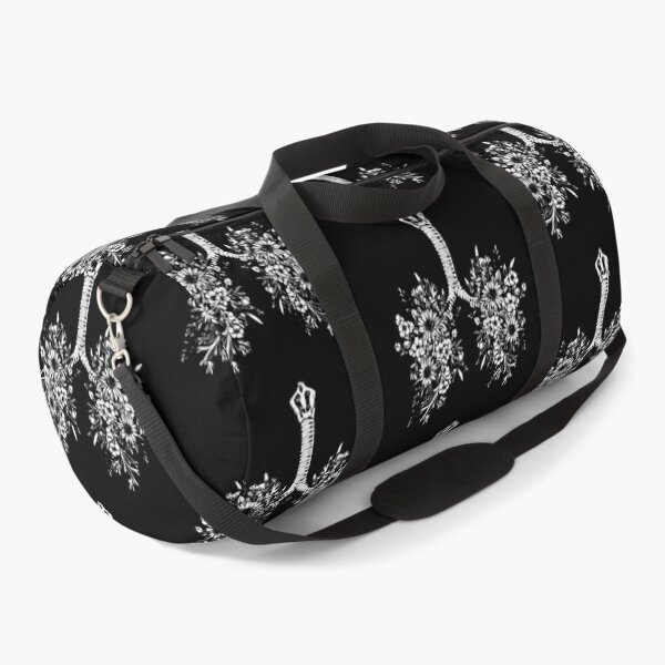 Item preview, Floral Lung, floral leaves, lungs,healthy lung, lungs cancer, respiratory therapist, black background designed and sold by Collagedream.