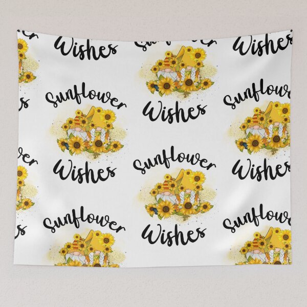 Item preview, Sunflower Wishes And Butterfly Kisses, Sunflower Gnomes designed and sold by SportyDogShop.