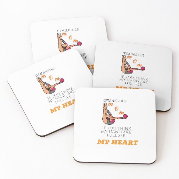 Item preview,  Gymnastics mom if you think my hand are full see my heart designed and sold by yassminishop.
