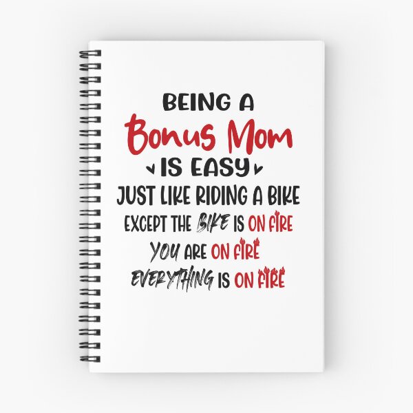 Item preview, Being A Bonus Mom Is Like Riding A Bike Mothers Day Birthday Funny Stepmom designed and sold by EasyPrintGift.