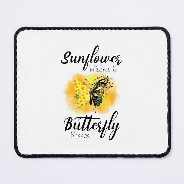 Item preview, Sunflower Wishes And Butterfly Kisses, Sunflower Butterfly Dreams designed and sold by SportyDogShop.