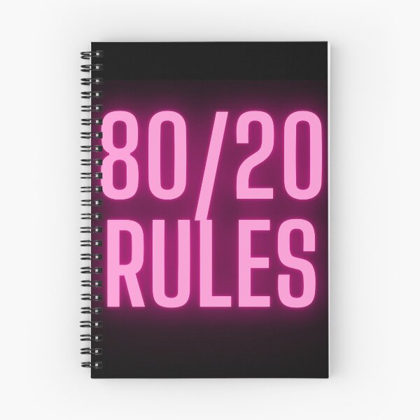Item preview, 80/20 RULES The Pareto Principle designed and sold by Javamba.