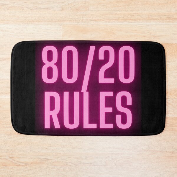 Item preview, 80/20 RULES The Pareto Principle designed and sold by Javamba.