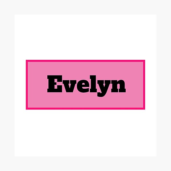 nombre de evelyn