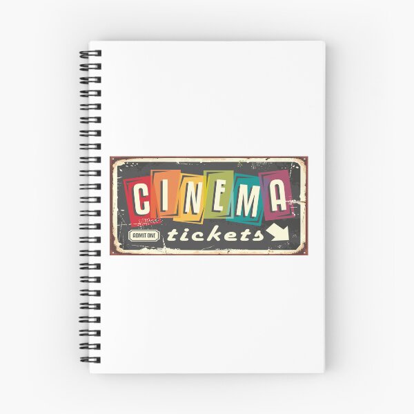 Item preview, Cinema Ticket Design - Cinema 4k / Vintage Cinema - Rainbow designed and sold by lookupcare.