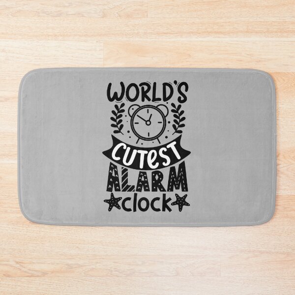 Item preview, world's cutest alarm clock,baby,cute,alarm,baby boy,funny,worlds cutest alarm clock,newborn,aesthetic,alarm clock,animals,baby girl, kawaii,adorable,animal,baby blue, designed and sold by NAZIMNADIR.