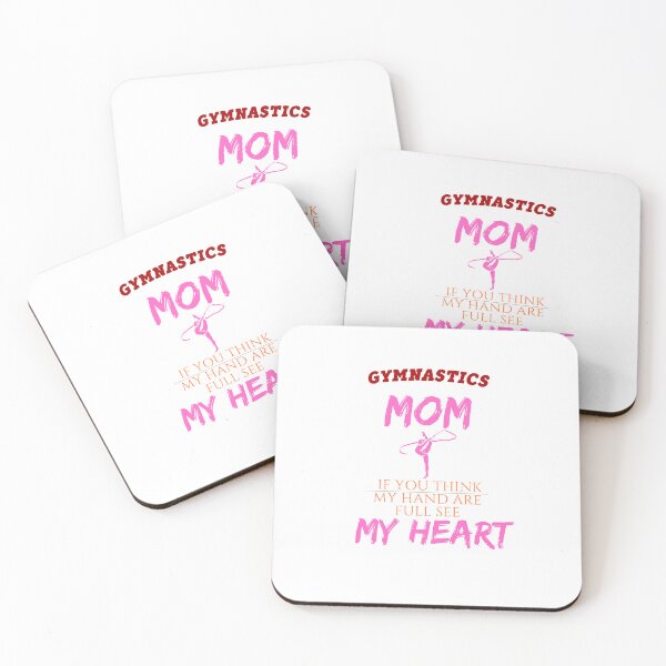 Item preview, Gymnastics mom if you think my hand are full see my heart designed and sold by yassminishop.