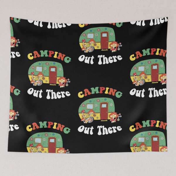 Item preview, Camping Out There, Glamping Squad designed and sold by SportyDogShop.