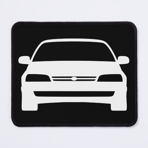 Item preview, Toyota Carina E colored white silhouette car t-shirt design designed and sold by EdimDesign.