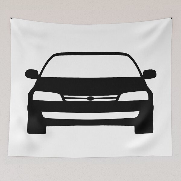Item preview, Toyota Carina E black silhouette best car t-shirt design designed and sold by EdimDesign.