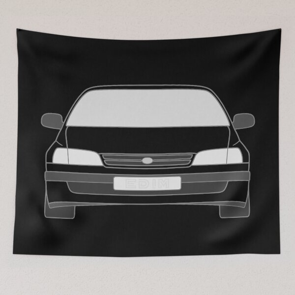 Item preview, Toyota Carina E colored best car t-shirt design designed and sold by EdimDesign.