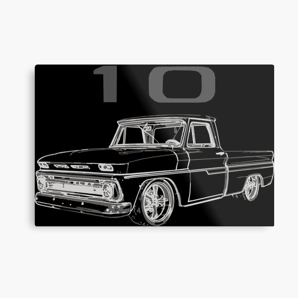 C-10 1962 Logo Metal Cutout - Speedcult Officially Licensed