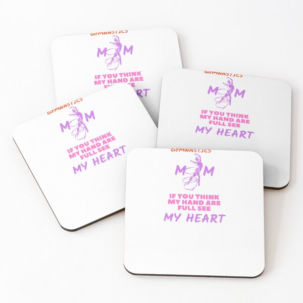 Item preview, Gymnastics mom if you think my hand are full see my heart designed and sold by yassminishop.