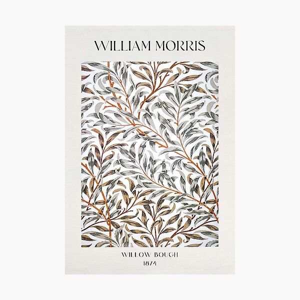 Item preview, William Morris // Willow Bough Art Deco Print / Botanical Print designed and sold by apopofbeauty.