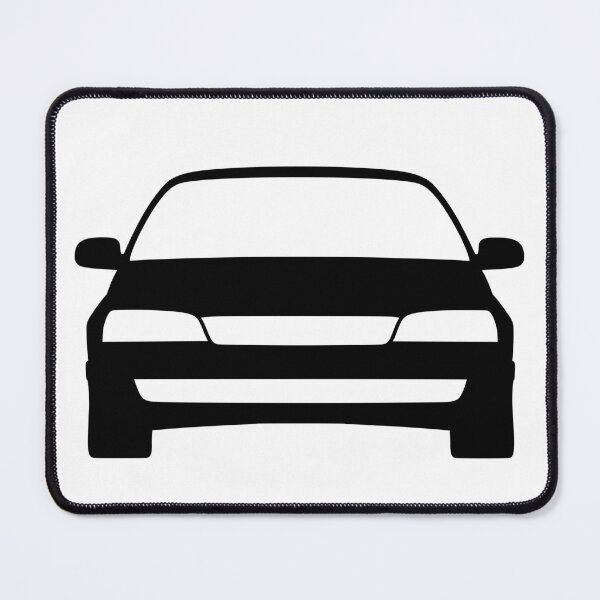 Item preview, Toyota Carina E black silhouette best car t-shirt design designed and sold by EdimDesign.