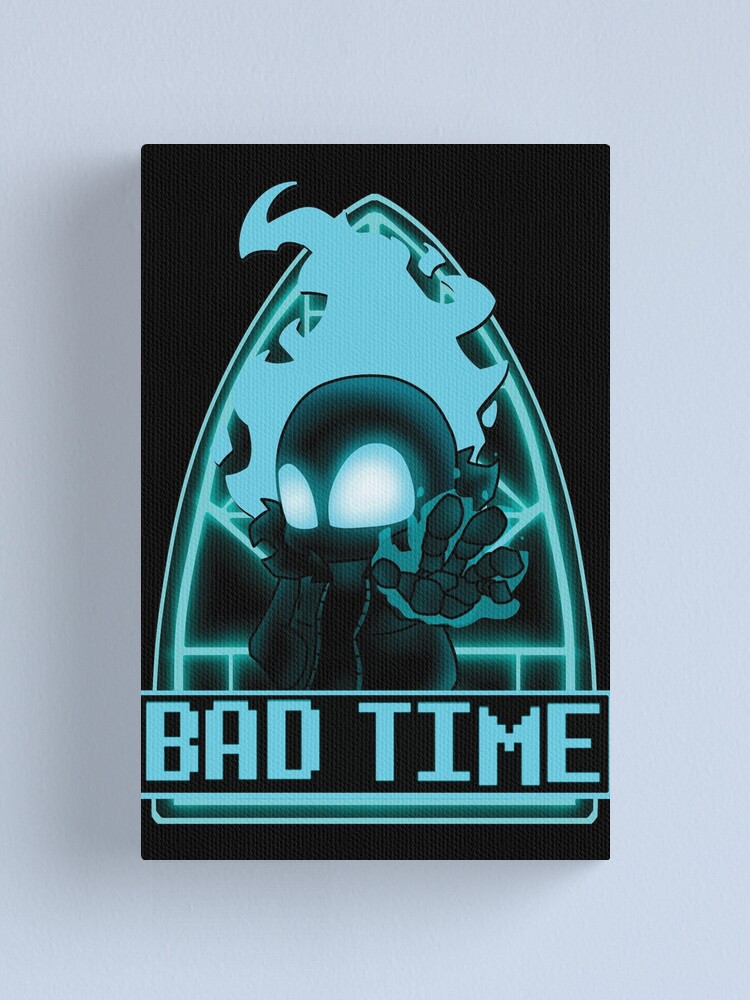 Copy of FNF INDIE CROSS - undertale nightmare sans bad time art | Kids  T-Shirt