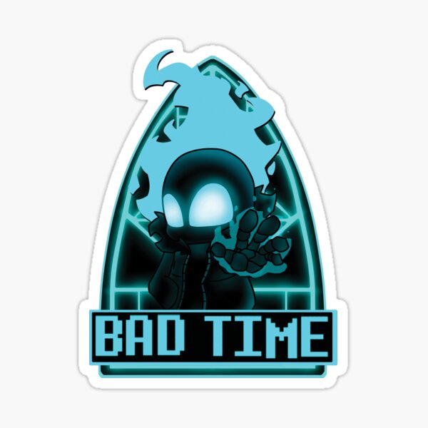 UNDERTALE - Sans (Bad Time) Sticker Bumper Sticker Vinyl Decal 5 