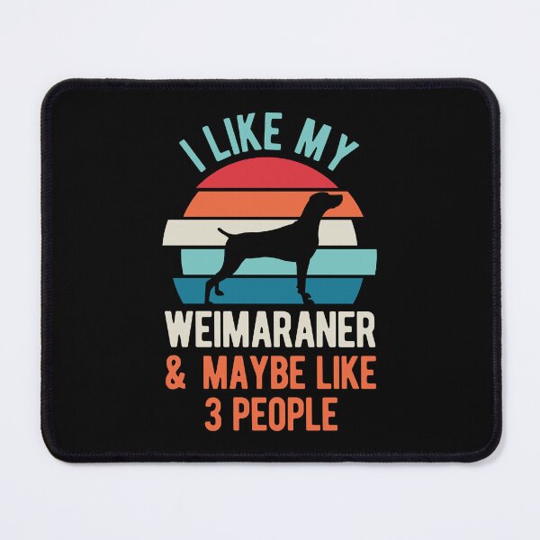 Item preview, Funny Weimaraner Dog designed and sold by artworkbyrihen.