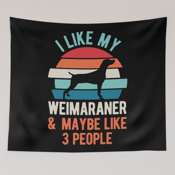 Item preview, Funny Weimaraner Dog designed and sold by artworkbyrihen.