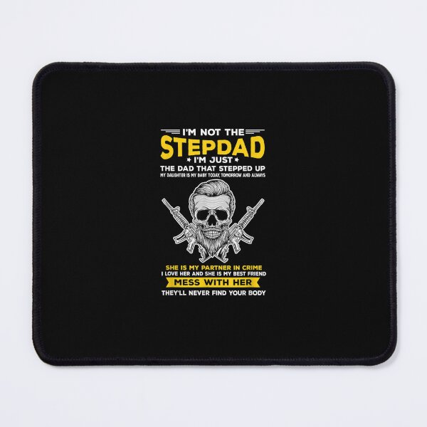 Item preview, Funny Quote Stepdad I'm The DAD Who Stepped Up T-Shirt designed and sold by shop luisant.