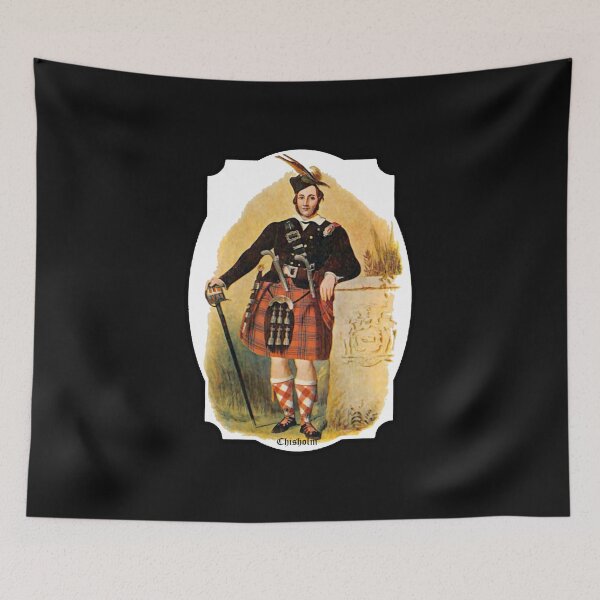 Item preview, Clan Chisholm designed and sold by BagTown Clans.